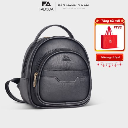 Balo Nữ Mini Đa Năng FADODA FBA14 màu đen