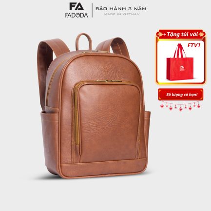 Balo da đa năng unisex FADODA FBA15 màu bò