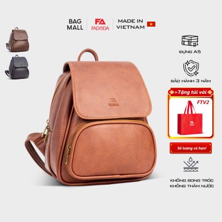 Balo nữ thời trang FADODA FBA1B (Bò)