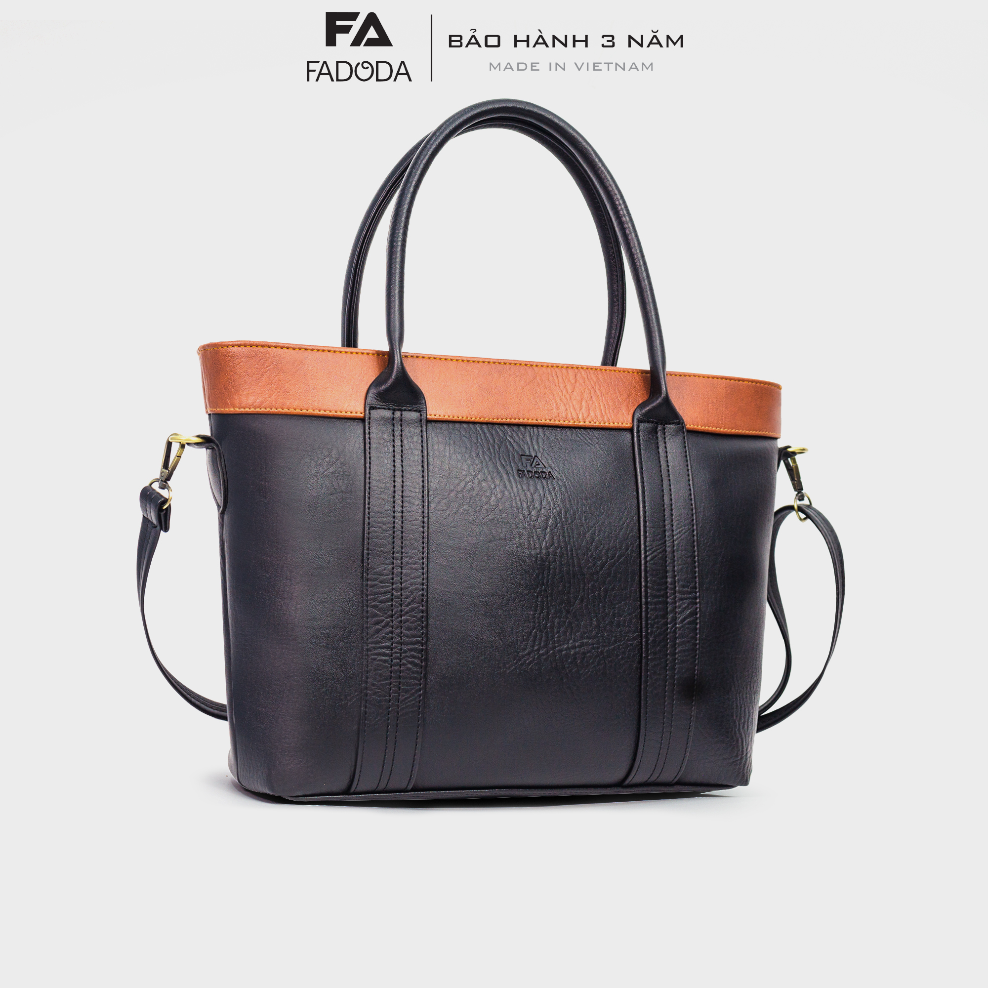 Túi xách nữ công sở cao cấp FA DO DA FTX4D (Đen) - FADODA