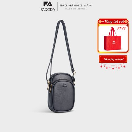 Túi đeo chéo nữ mini FADODA FN37 màu đen