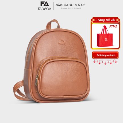 Balo nữ đa năng FADODA FBA22 màu bò