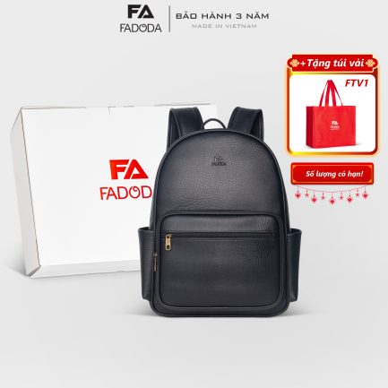 Balo da thời trang UNISEX FBA25 màu đen