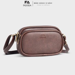 Túi đeo chéo da nữ đựng điện thoại Fadoda FN39