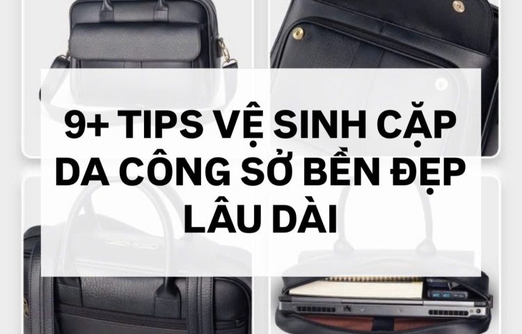 Vệ sinh cặp da công sở