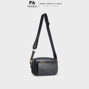 Túi đeo chéo nam da thật và da PU: Nên chọn loại nào?