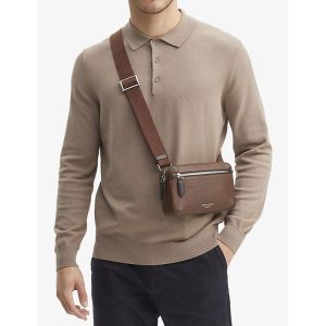 Túi đeo chéo nam da thật và da PU: Nên chọn loại nào?