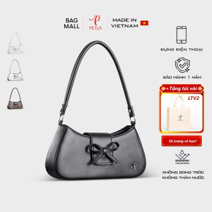 Túi đeo vai nữ sang trọng PETLA LN29 màu đen
