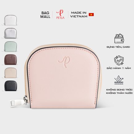 Ví nữ mini tiện lợi PETLA LVN21 màu hồng