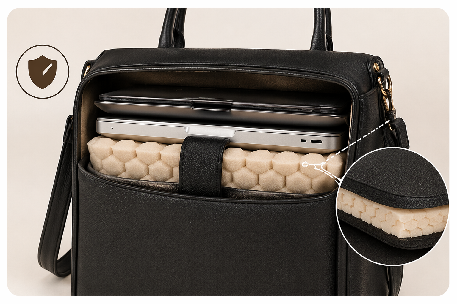 Cách chọn túi đựng laptop nữ chuẩn form, chống sốc tốt