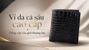 Ví da cá sấu cao cấp – Đẳng cấp của giới thượng lưu