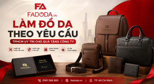 Làm đồ da theo yêu cầu TPHCM uy tín cho quà tặng công ty