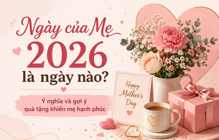 Ngày của Mẹ 2026 là ngày nào? Ý nghĩa và gợi ý quà tặng