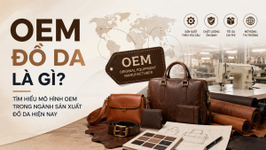 OEM đồ da là gì? Tìm hiểu mô hình OEM trong ngành sản xuất đồ da