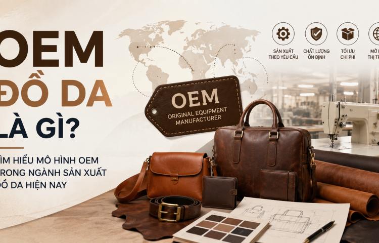 OEM đồ da là gì? Tìm hiểu mô hình OEM trong ngành sản xuất đồ da
