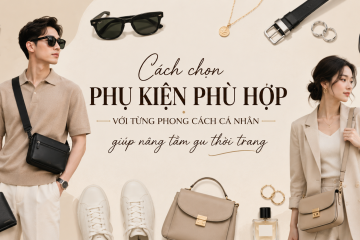 Cách chọn phụ kiện phù hợp với từng phong cách cá nhân giúp nâng tầm gu thời trang