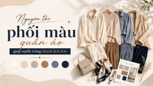 Nguyên tắc phối màu quần áo giúp outfit trông thanh lịch hơn