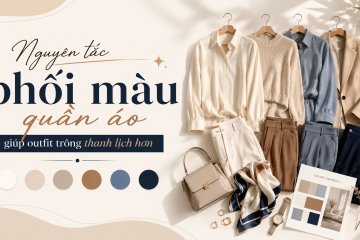 Nguyên tắc phối màu quần áo giúp outfit trông thanh lịch hơn