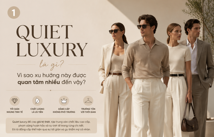 Quiet luxury là gì? Vì sao xu hướng này được quan tâm nhiều đến vậy?