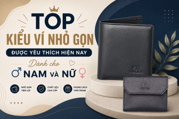 Top kiểu ví nhỏ gọn được yêu thích hiện nay