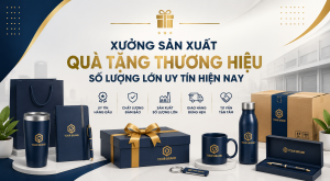 Xưởng sản xuất quà tặng thương hiệu số lượng lớn uy tín hiện nay