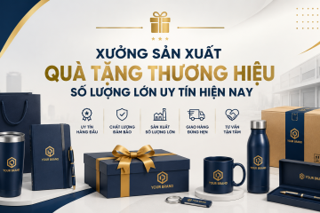 Xưởng sản xuất quà tặng thương hiệu số lượng lớn uy tín hiện nay